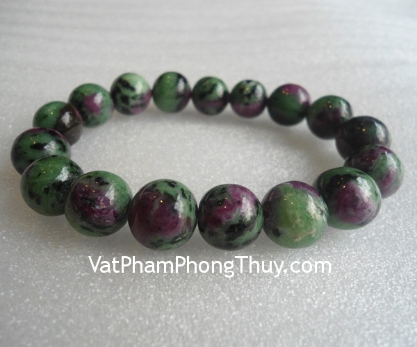 Chuỗi ruby xanh,tăng cường may mắn và sức khỏe S1130 4928 chuoi hong luc bao xanh s1130 4928 01 Chuỗi ruby xanh,tăng cường may mắn và sức khỏe S1130 4928