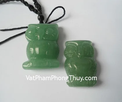 Cú mèo thạch anh trắng FS5018-1