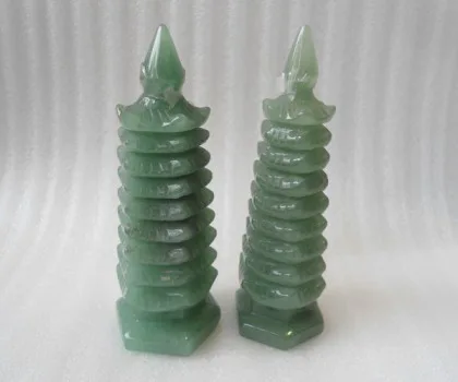 Tháp văn xương lam ngọc 9 tầng lớn FGM054