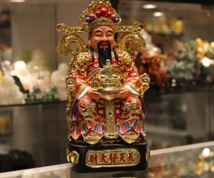 Thần tài vàng đứng lớn - tài nguyên quãng tiến H271G